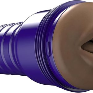 Мастурбатор-ротик Fleshlight Boost Blow Medium Dark Flesh, плаваючі кільця Turbo Tech