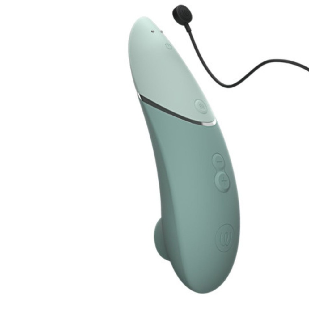 Вакуумний кліторальний стимулятор Womanizer Next Sage, 3D Pleasure Air, 14 рівнів інтенсивності