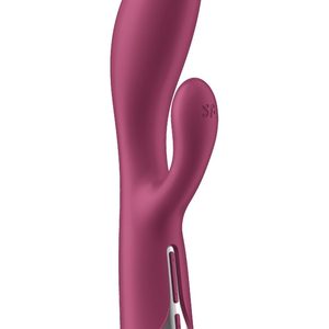 Вібратор-кролик з ротацією Satisfyer Spinning Rabbit 1 Red, 3 мотори