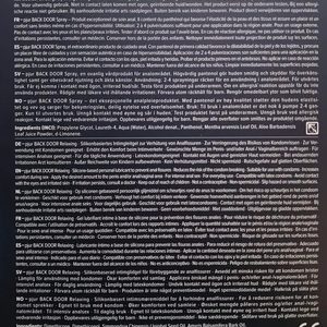 Подарунковий набор pjur BACK DOOR Value Pack: силіконова змазка 100 мл та розслаблювальний спрей 20