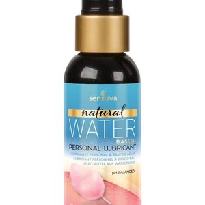 Змазка на водній основі Sensuva Natural Water-Based Cotton Candy (57 мл) без гліцерину та парабенів