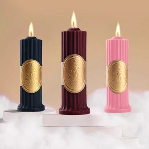 Свічка низькотемпературна рожева Low temperature wax candle 150 г