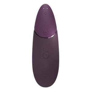 Вакуумний кліторальний стимулятор Womanizer Next Dark Purple, 3D Pleasure Air, 14 рівнів інтенсивності