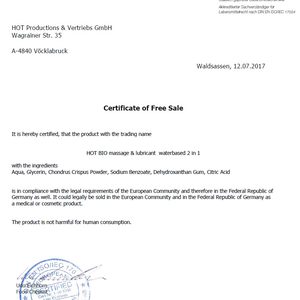Лубрикант і масажний гель 2 в 1 Hot Bio Line, 200 мл