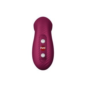 Вакуумний стимулятор Fun Factory Desire Wine Red, 11 режимів роботи, перезаряджуваний