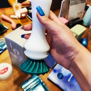 Мастурбатор Tenga FLEX Fizzy Green зі змінною інтенсивністю, можна скручувати, вакуум