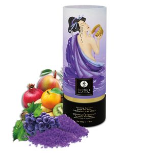 Пінлива сіль для ванни Shunga Dead Sea salt Oriental Crystals — Exotic Fruits (500 г)