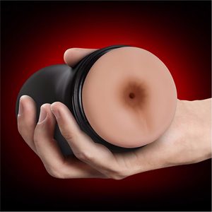 Мастурбатор анус Blush Coverboy Bad Boy у колбі, бежевий, 18.5 см