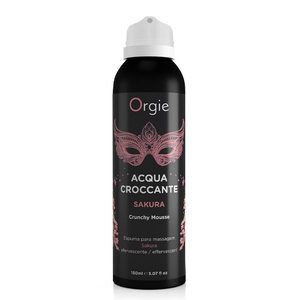 Масажна пінка Orgie – Acqua Croccante Sakura (150 мл), ефект бульбашок, що лопаються