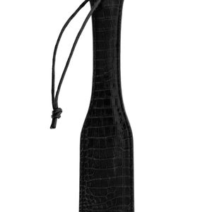Шлепалка BLAZE LUXURY PADDLE CROCO BLACK