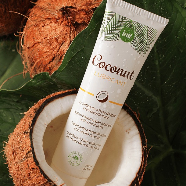 Доглядальний лубрикант Intt Coconut з кокосовою олією на водній основі (100 мл)