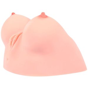 Мастурбатор Kokos Juilana Breast 2WayPlus з функцією масажу та вібрацією