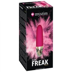 Вібратор Mystim Sleak Freak Pink, 8 режимів, внутрішня та зовнішня стимуляція