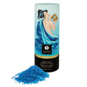 Пінлива сіль для ванни Shunga Dead Sea salt Oriental Crystals — Ocean Temptations (500 г)