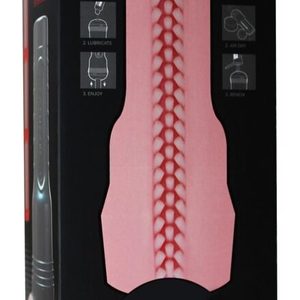Мастурбатор з вібрацією Fleshlight Vibro Pink Lady Touch, три віброкулі, стимулювальний рельєф
