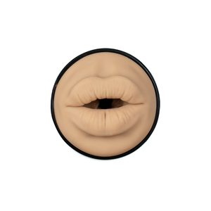 Мастурбатор-ротик Kiiroo FeelVictoria Mouth зі всмоктувальною інтерактивною насадкою PowerBlow Combo Set