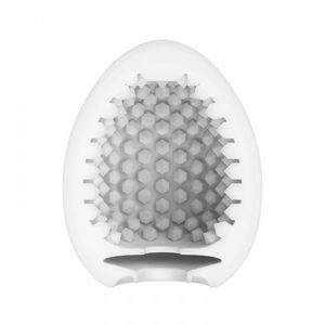 Мастурбатор-яйце Tenga Egg Stud із шестикутними виступами