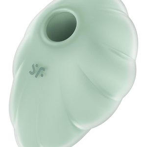 Вакуумний стимулятор з вібрацією Satisfyer Cloud Dancer Mint