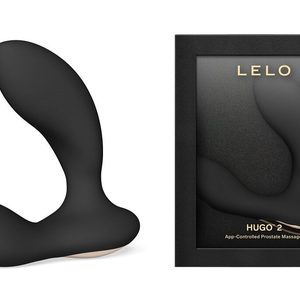Смарт-масажер простати LELO Hugo 2 Black, 2 мотори, підвищена потужність