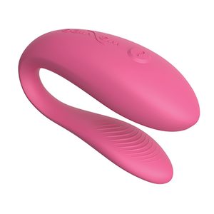Смарт-вібратор для пар We-Vibe Sync Lite Pink, 10 віброрежимів, можна поєднувати з проникним сексом