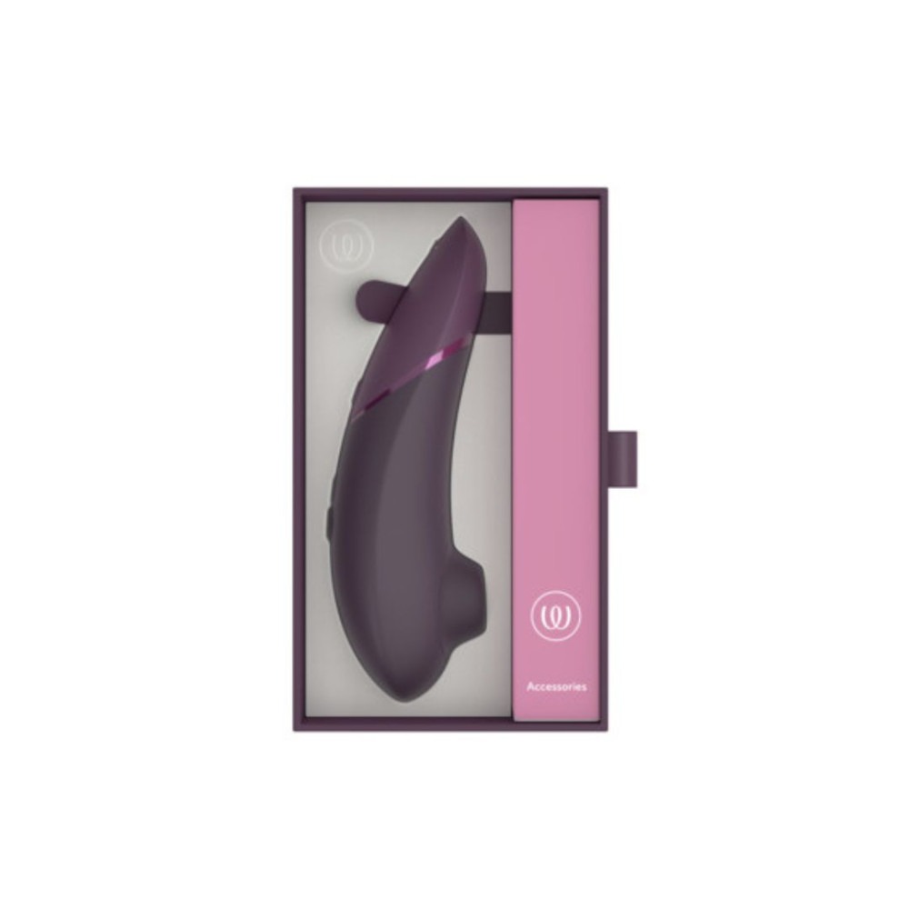 Вакуумний кліторальний стимулятор Womanizer Next Dark Purple, 3D Pleasure Air, 14 рівнів інтенсивності