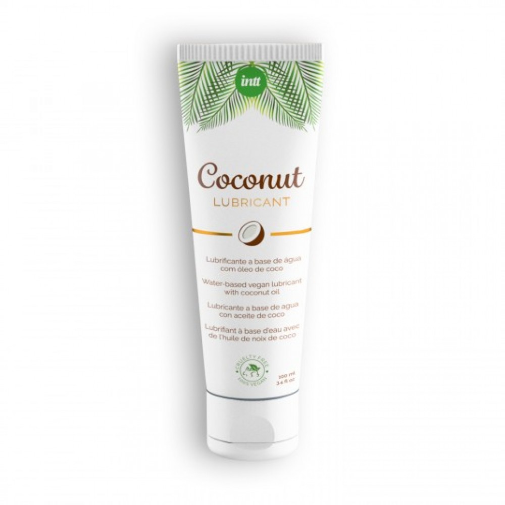 Доглядальний лубрикант Intt Coconut з кокосовою олією на водній основі (100 мл)