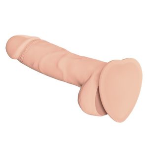 Реалістичний фалоімітатор Strap-On-Me SOFT REALISTIC DILDO Vanilla - Size L