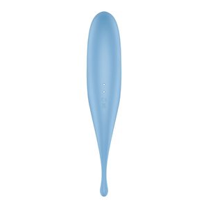 Вібратор для клітора з вакуумною стимуляцією Satisfyer Twirling Pro Blue