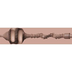 Мастурбатор-попка Fleshlight Boost Blast Female Light Medium Flesh, плаваючі кільця Turbo Tech