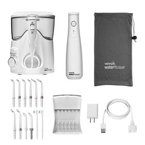 Waterpik Ultra Plus і Cordless Select Water Flosser Combo Pack (WP-150+WF-10)