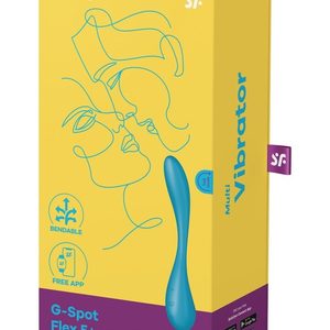 Універсальний смарт-вібратор Satisfyer G-Spot Flex 5+ Petrol