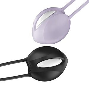 Вагінальна кулька Fun Factory SMARTBALL UNO Black, одинарна, діаметр 3,6 см