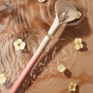Розкішний вібромасажер Zalo – Calla Blossom Pink, двосторонній, 2 мотори