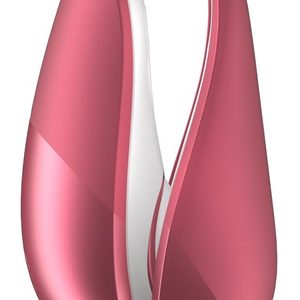 Вакуумний кліторальний стимулятор Womanizer Liberty Pink, магнітна кришка, 2 насадки