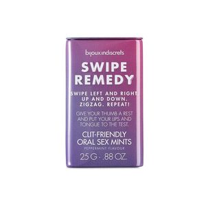 М'ятні цукерки Bijoux Indiscrets Swipe Remedy – clitherapy oral sex mints без цукру