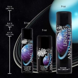Лубрикант Анальний на силіконовій основі Wet Uranus, 148 мл