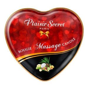 Масажна свічка-серце Plaisirs Secrets Exotic Fruits (35 мл)