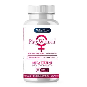 Капсули для підвищення лібідо у жінок Medica Group Supl.diety-PlayWoman (ціна за упаковку, 60 капсул)