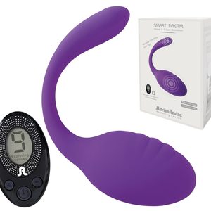 Віброяйце зі стимулятором клітора Adrien Lastic Smart Dream II з пультом LRS, можна під одяг