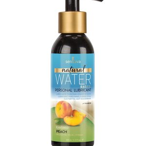 Змазка на водній основі Sensuva Natural Water-Based Peach (125 мл) без гліцерину та парабенів