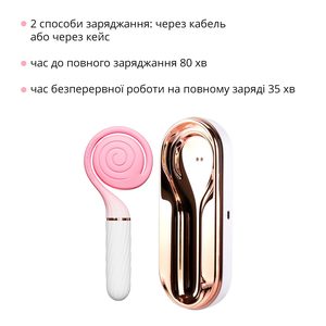 Пульсатор з вакуумною стимуляцією Otouch LOLLIPOP Pink
