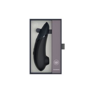 Вакуумний кліторальний стимулятор Womanizer Next Black, 3D Pleasure Air, 14 рівнів інтенсивності