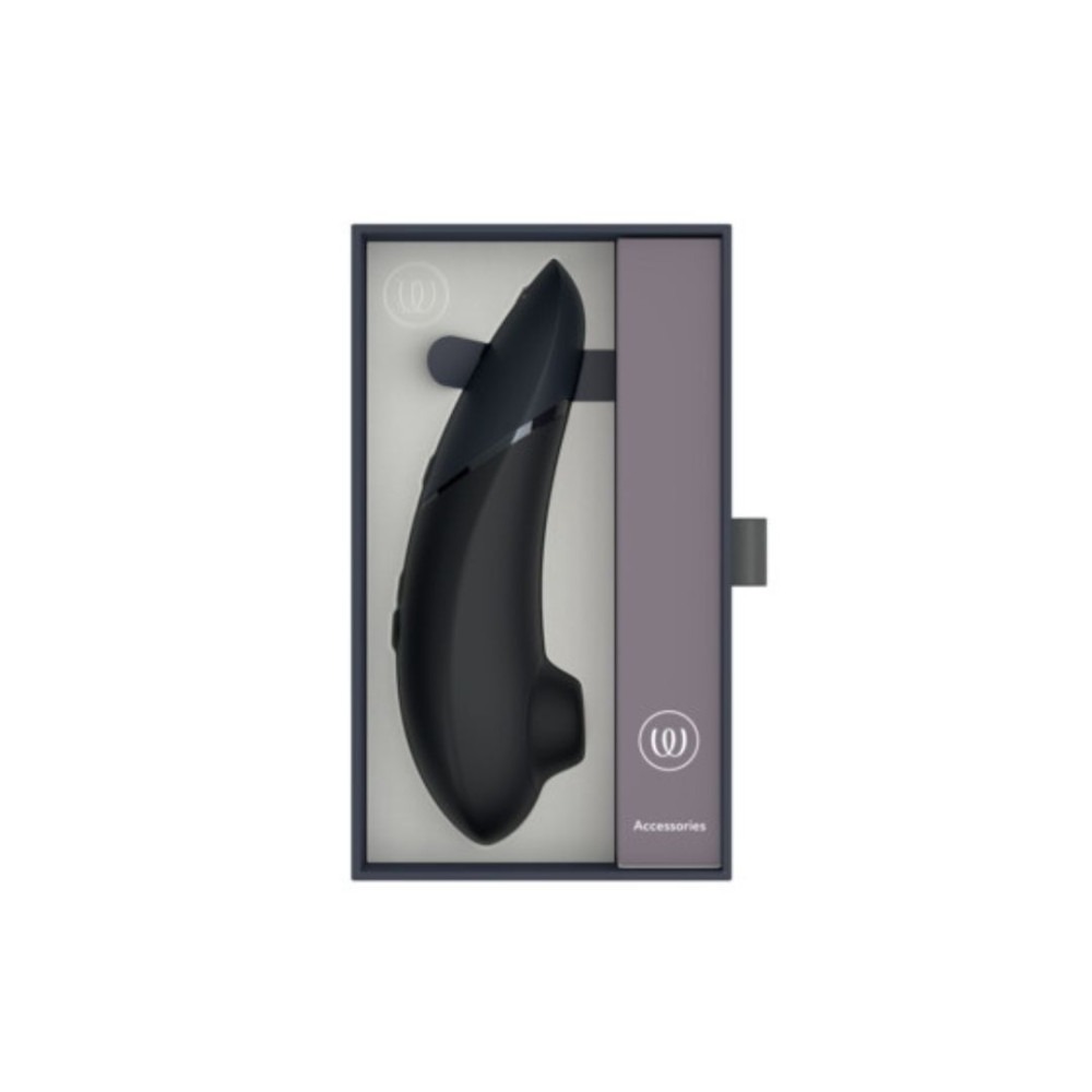 Вакуумний кліторальний стимулятор Womanizer Next Black, 3D Pleasure Air, 14 рівнів інтенсивності