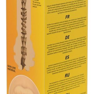 Мастурбатор Kiiroo Feel Victoria June Mouth Stroker PBC, сумісний з PowerBlow і Keon