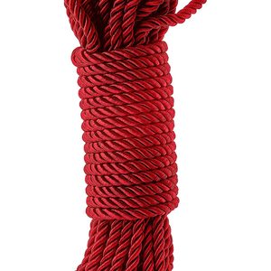 Мотузка для бондажу Dream Toys Blaze Deluxe червона, 10 м