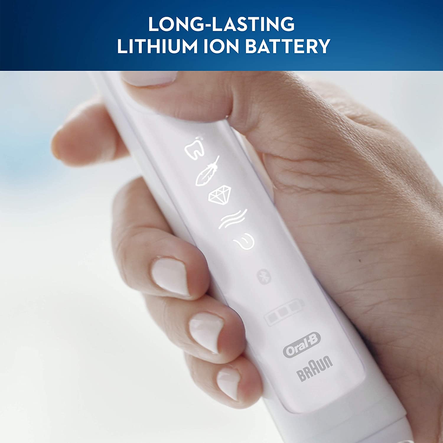 Електрична зубна щітка Oral-B Genius 9600 White