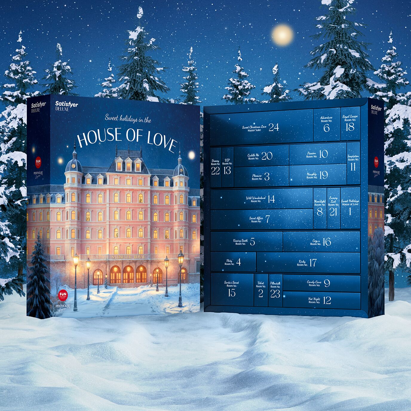 Подарунковий набір Satisfyer Deluxe Advent Calendar 2025