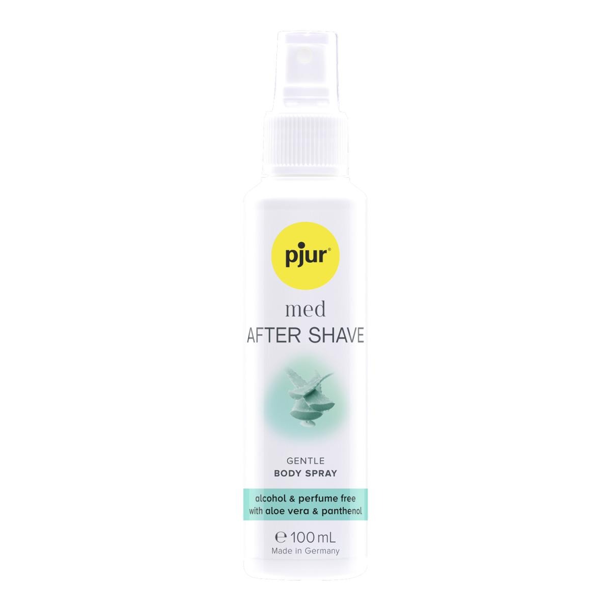 Зволожувальний спрей після гоління pjur med After Shave Spray 100 мл, без спирту, з вітаміном B5 та алое