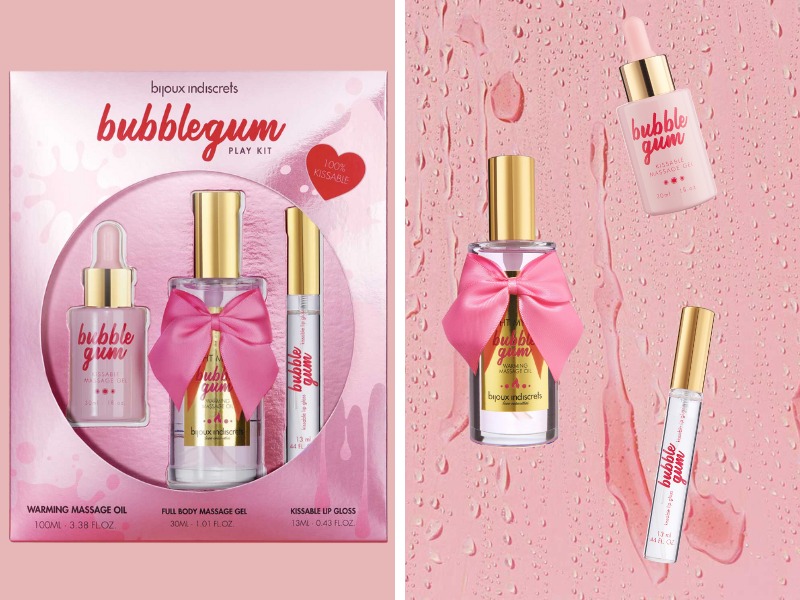 Лубрикант на силіконовій основі 2в1 Bijoux Indiscrets Bubblegum для сексу та масажу