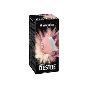 Вібратор для клітора Mystim Heart´s Desire White, 8 режимів, дуже потужний